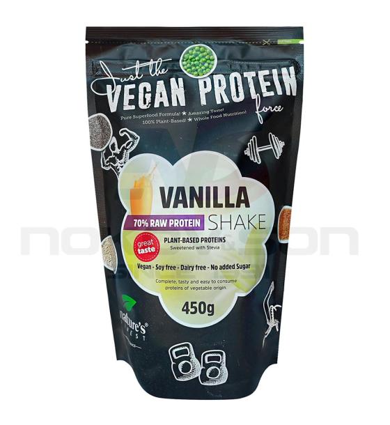 био хранителна добавка Nature's Finest Vanilla Shake Vegan Protein