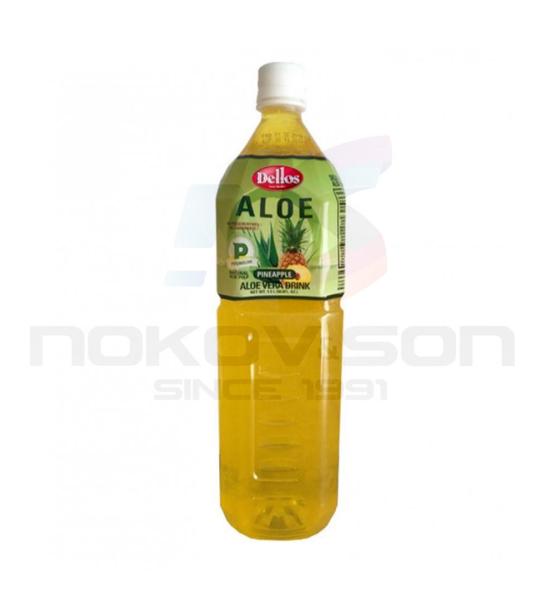 плодова напитка Dellos Pineapple Aloe Vera