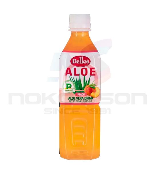 плодова напитка Dellos Peach Aloe Vera