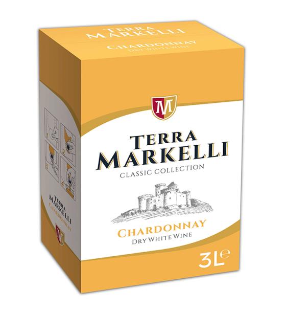 бяло сухо вино Terra Markelli Dry White Classic Collection