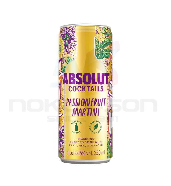 алкохолна напитка Absolut Coctails PassionFruit Martini