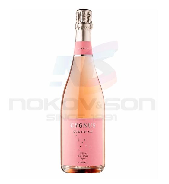 пенливо вино U Mes U Brut Rose Organic Giennah Cava Cygnus