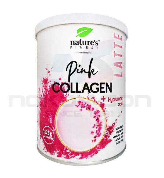 био разтворима напитка Nature's Finest Latte Pink Collagen + Hyaluronic acid