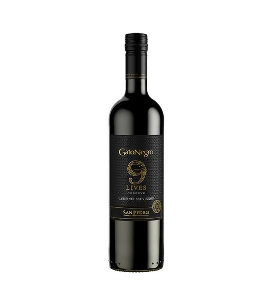 червено вино Gato Negro 9 Lives Reserve 2018