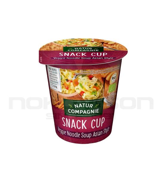 био супа Natur Compagnie Veggie Noodle Soup Asian Style Snack Cup