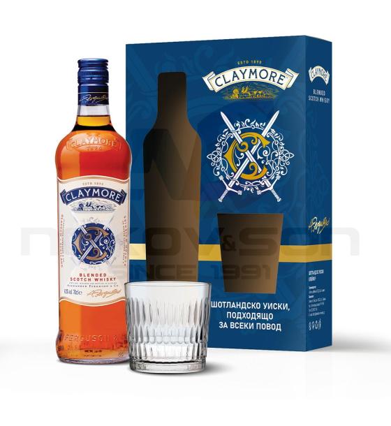 уиски Claymore Blended Scotch Whisky Gift Box With Cup