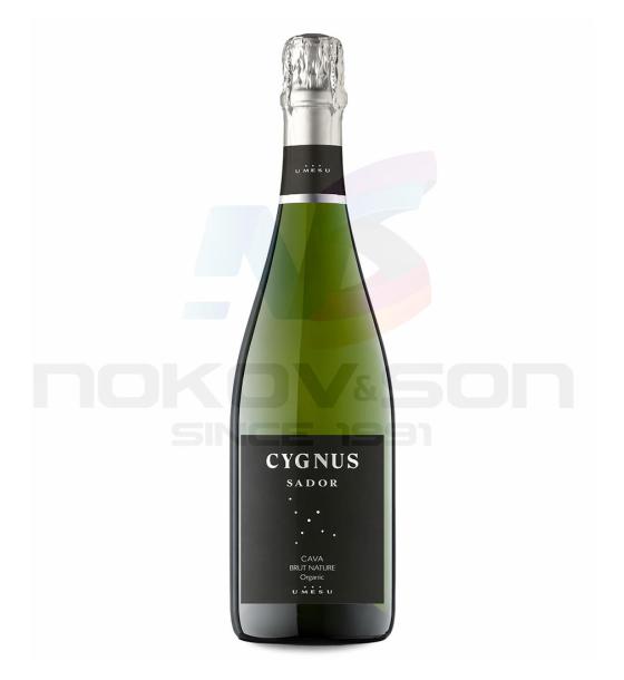 пенливо вино U Mes U Brut Nature Organic Sador Cava Cygnus
