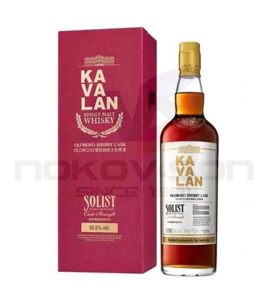 уиски Kavalan Solist Cask Strength Oloroso Sherry Cask 55.6% 700 ml