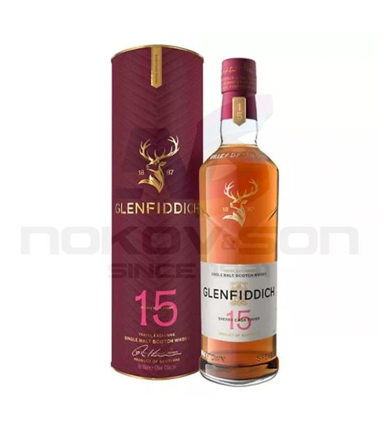 уиски Glenfiddich 15YO Single Malt Sherry Cask Finish 700 ml