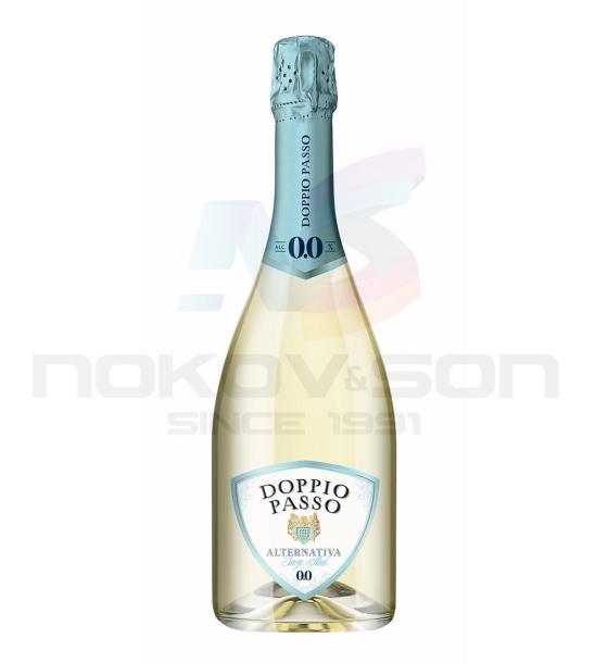 безалкохолно пенливо вино Doppio Passo Bianco Alternativa Alcohol - Free