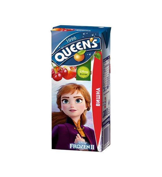 детски натурален сок Queen's Disney Вишна