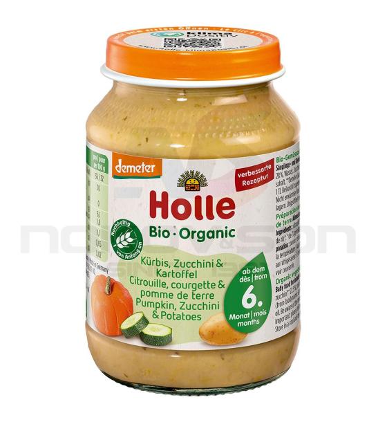 био пюре Holle Organic Pumpkin Zucchini & Potatoes