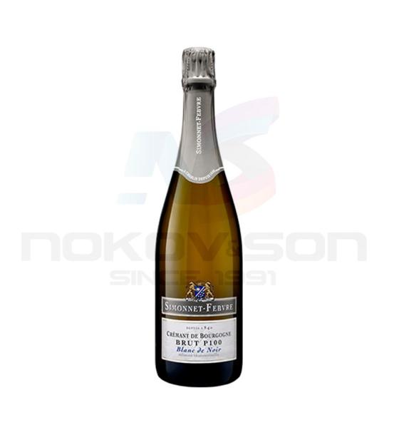 пенливо вино Simonnet Febvre Cremant de Bourgogne P 100 Blanc de Noir