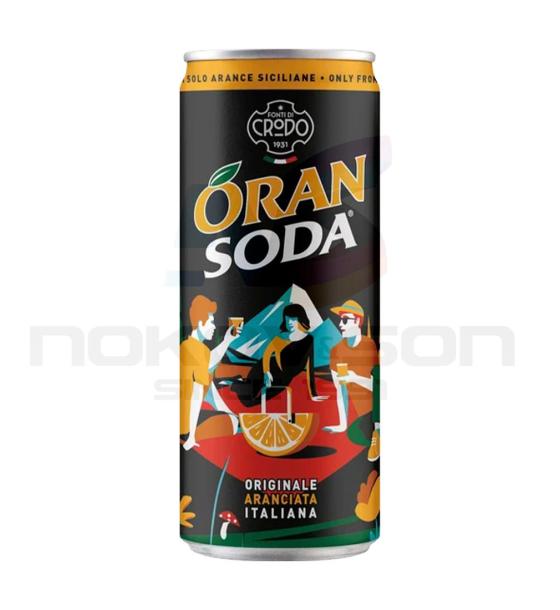 газирана лимонада Crodo Oran Soda