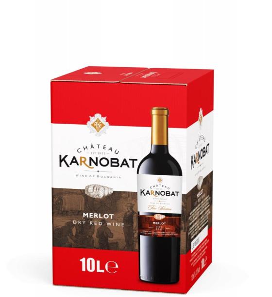 червено вино Château Karnobat Merlot