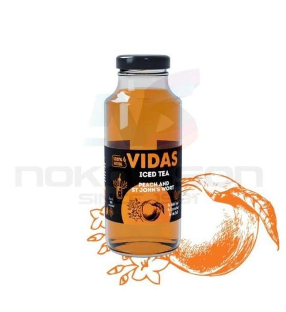 студен чай Vidas Peach and St John's Wort / Праскова с жълт Канратион