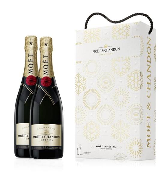 шампанско Moët & Chandon Impérial Brut Edition Limitee Gift Box