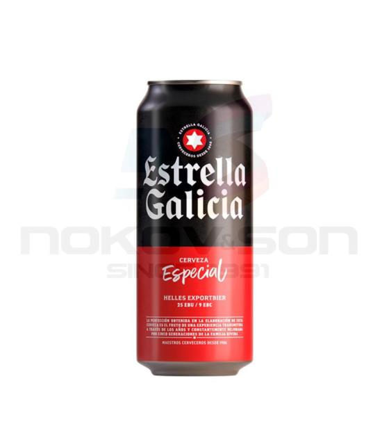 бира Estrella Galicia Cerveza Especial 500 ml