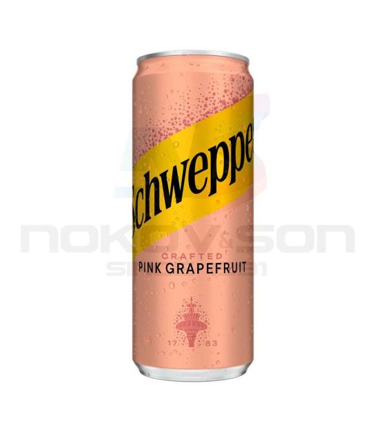 безалкохолна газирана напитка Schweppes Pink Grapefruit 330 ml