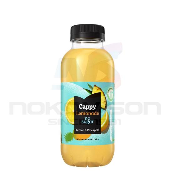 лимонада Cappy Lemonade Lemon & Pineapple No Sugar