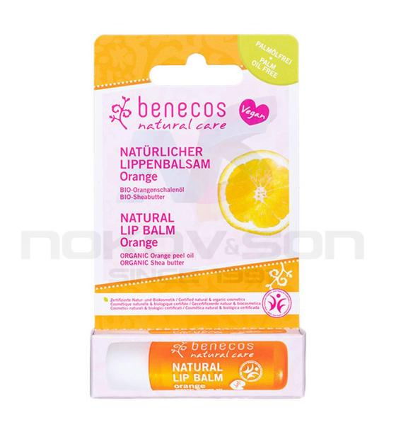 балсам за устни Benecos Natural Lip Balm Orange
