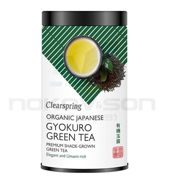 био чай Clearspring Gyokuro  Green Tea Premium shade-grown