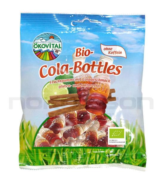 желирани бонбони Okovital Bio - Cola - Bottles