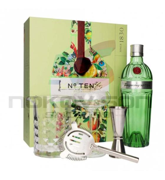 джин Tanqueray No.TEN Gift Box With Natini Coctail Collection