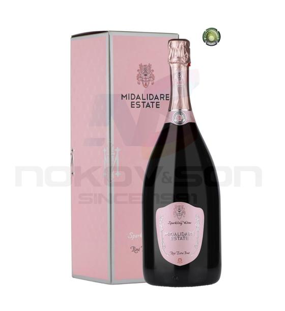 пенливо вино Midalidare Estate Rose Extra Brut