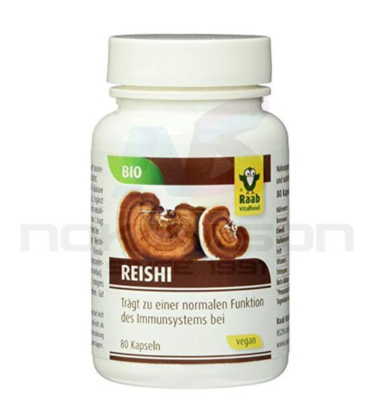 био хранителна добавка Raab Reishi,80 капсули,400 мг