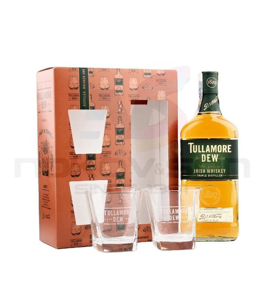 уиски Tullamore Dew Irish Whiskey Gift Box With 2 Cups