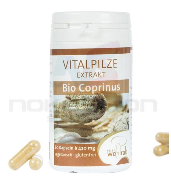био хранителна добавка Vitalpilze Bio Coprinus,60 капсули 415 мг