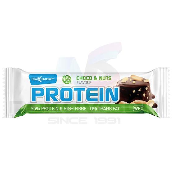 протеиново барче Maxsport Protein Choco & Nuts