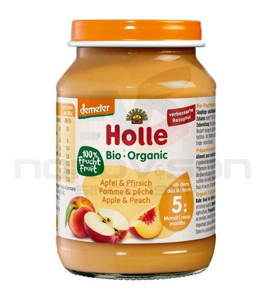 био пюре Holle Organic Apple & Peach