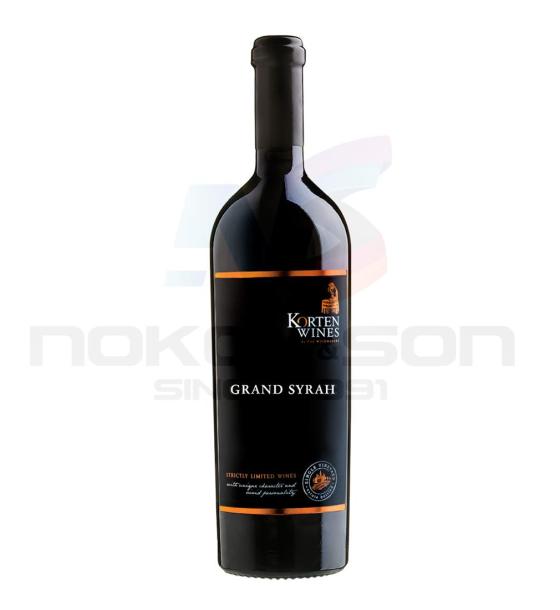 червено вино Korten Wines Grand Syrah 2020