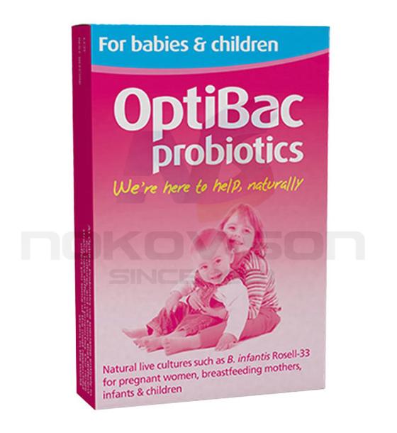 био хранителна добавка Optibac Probiotics for babies & children
