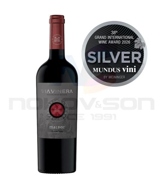 червено вино Via Vinera Malbec 750 ml