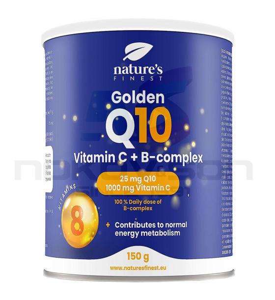 био хранителна добавка Nature's Finest Golden Q10 + Vitamin C + B-Complex