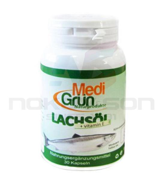 био хранителна добавка Medigruen Lachsöl,30 капсули