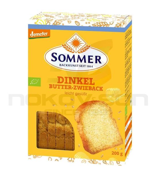 сухари Sommer Dinkel Butter-Zwieback
