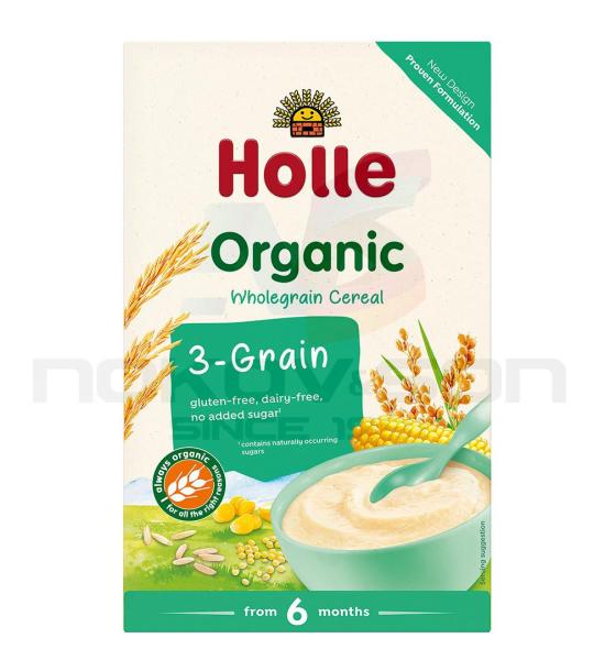 био каша Holle Organic Wholegrain Cereal 3 Grain