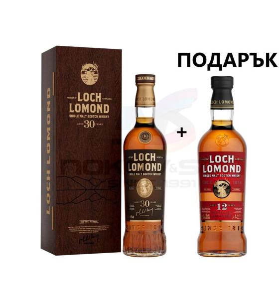 уиски Loch Lomond Single Malt Scotch Whisky Gift Box With Loch Lomond 12YO