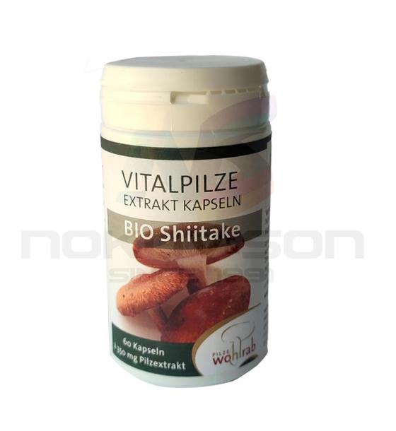 био хранителна добавка Vitalpilze Bio Shiitake 60 капсули 350 мг