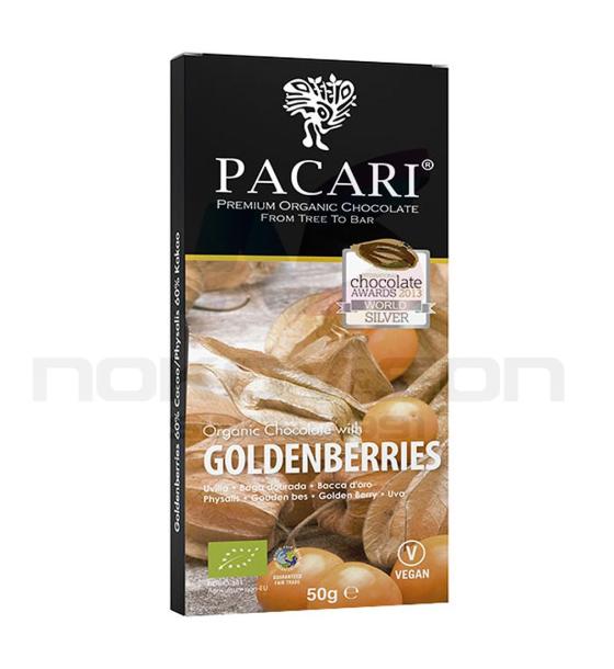 био шоколад Pacari Organic Chocolate with Goldenberries