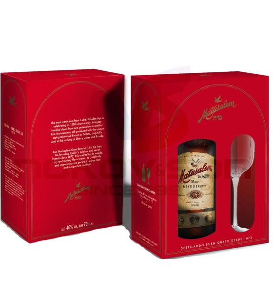 ром Matusalem Gran Reserva Gift Box With Cup