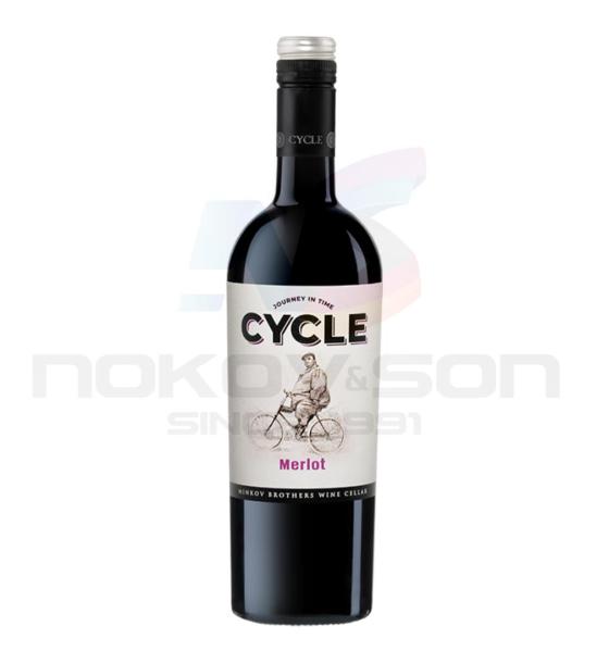 червено вино Minkov Brothers Merlot Cycle 750 ml
