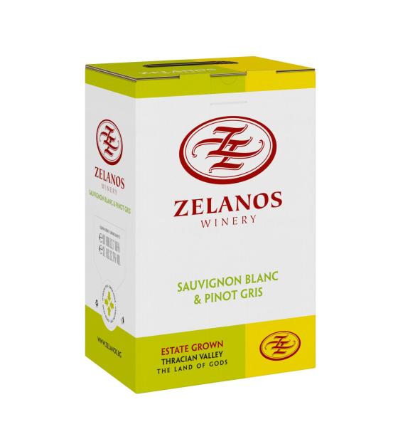 бяло вино Zelanos Sauvignon Blanc & Pinot Gris 2022