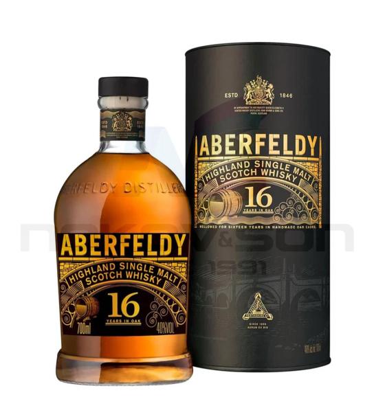 уиски Aberfeldy Highland Single Malt Scotch Whisky 16YO 700 ml