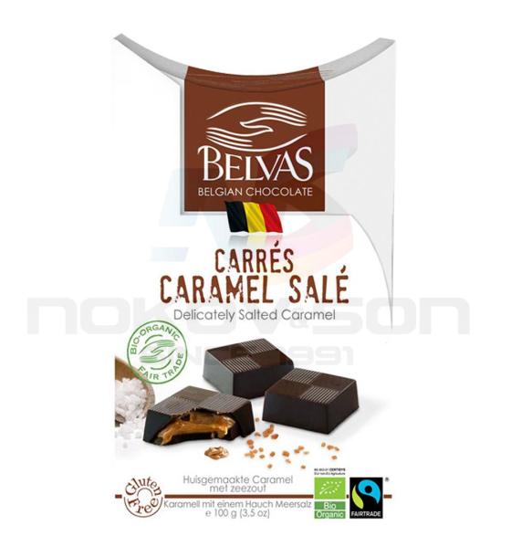 био бонбони Belvas Carres Caramel Sale