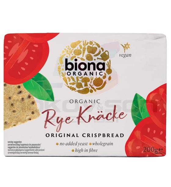 хрупкави хлебчета Biona Rye Cracker Original Crispbread